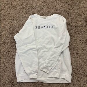 Comfort Colors White Crewneck Sweater